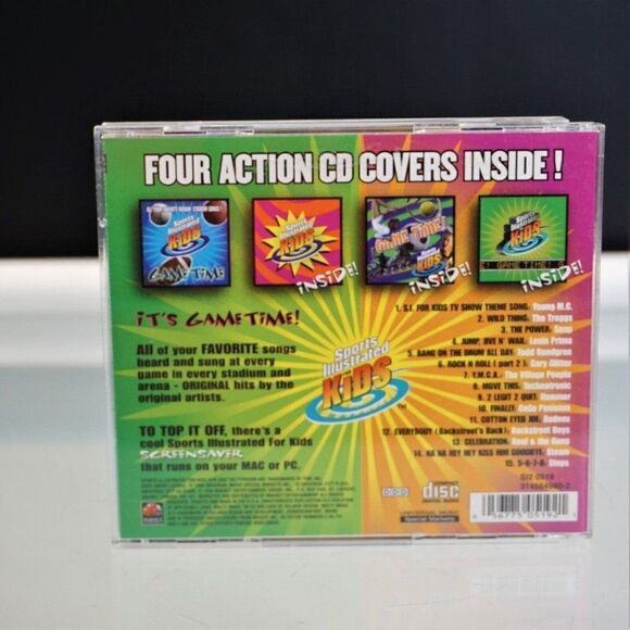 Game Time Sports Illustrated for Kids Original Hits by Various Artists CD 1999 - Picture 2 of 6